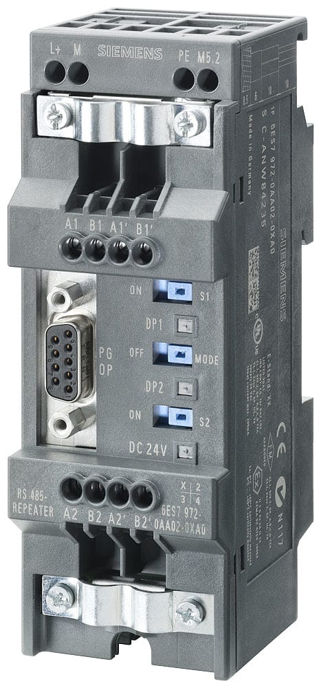 SIEMENS - SIE6ES79720AA020XA0 SIMATIC DP Repeater RS 485 per PROFIBUS/MPI