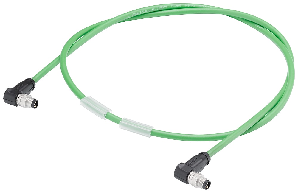 SIEMENS - SIE6ES71942LH100AB0 SIMATIC ET 200AL Cavo di bus confezionato ad entrambe le estremità, angolato, 1,0 m per ET-Connection