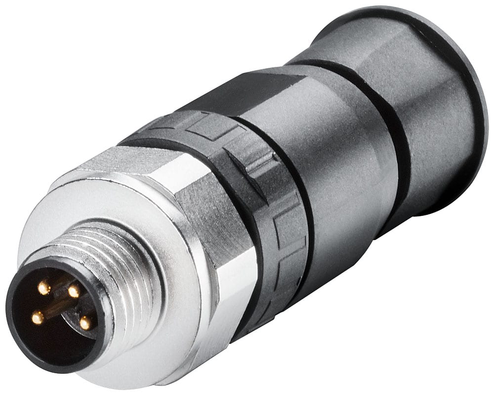 SIEMENS - SIE6ES71942AA000AA0 SIMATIC ET 200AL Connettore di potenza connettore M8