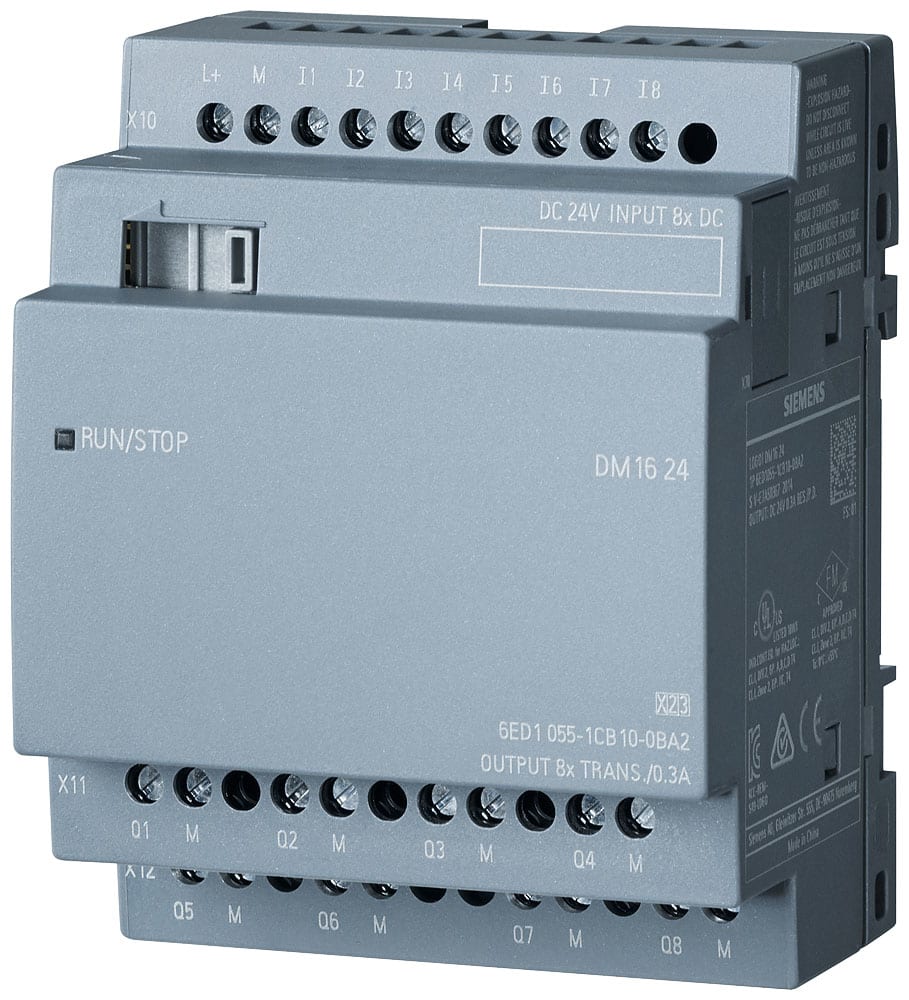SIEMENS - SIE6ED10551CB100BA2 LOGO! DM16 24 per LOGO! 8
