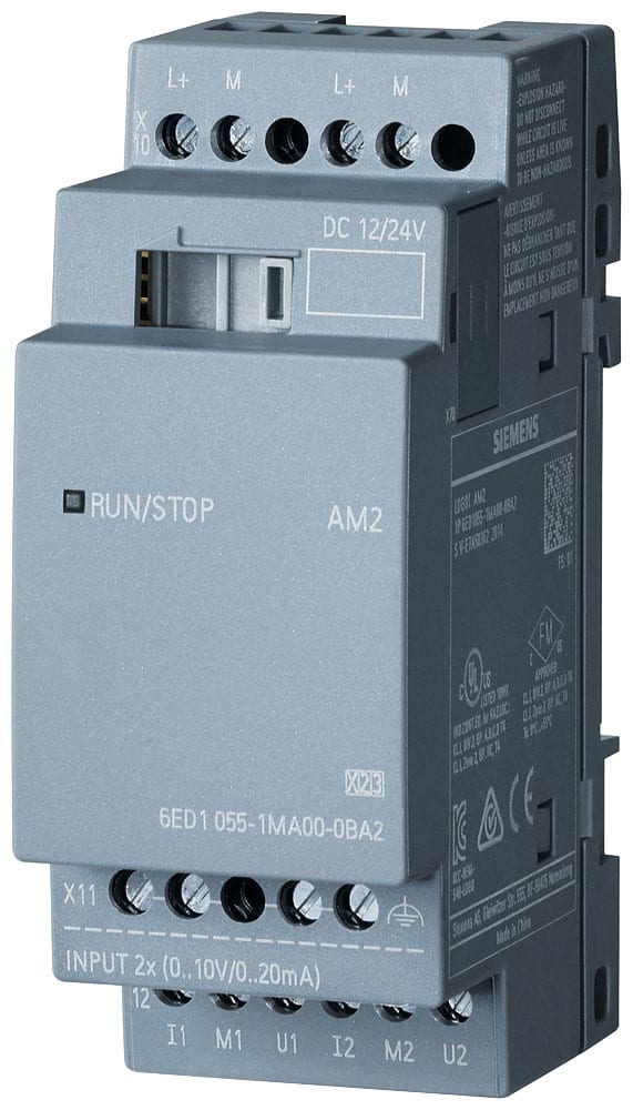 SIEMENS - SIE6ED10551MA000BA2 LOGO! AM2 per LOGO! 8