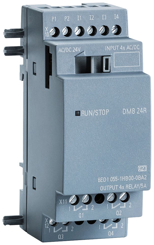SIEMENS - SIE6AG10551HB007BA2 SIPLUS LOGO! DM8 24R per LOGO! 8, -40 ... +70 °C con Conformal Coating based on 6ED1055-1HB00-0BA2