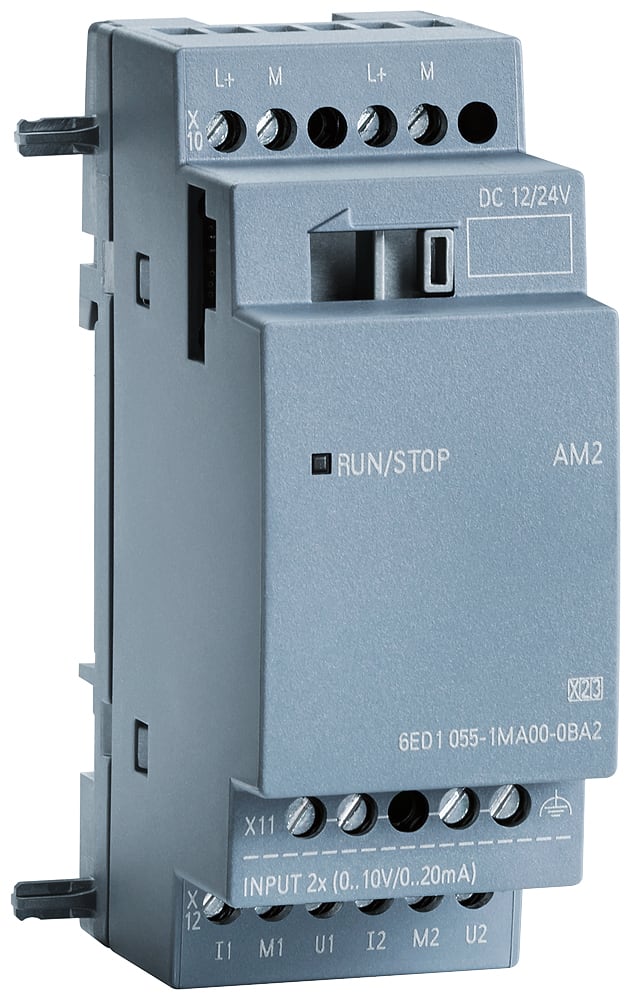 SIEMENS - SIE6AG10551MA007BA2 SIPLUS LOGO! AM2 per LOGO! 8, -40 ... +70 °C con Conformal Coating based on 6ED1055-1MA00-0BA2