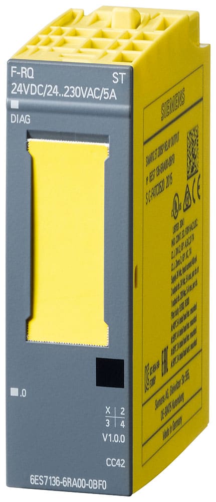 SIEMENS - SIE6ES71366RA000BF0 ET 200SP, F-RQ 1X24VDC/24.230VAC/5A ST