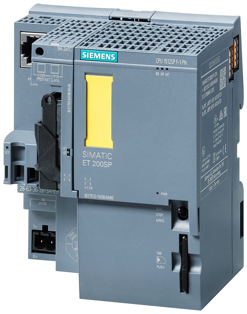 SIEMENS - SIE6AG15121SK012AB0 SIPLUS ET 200SP CPU 1512SP F-1 PN -25 ... +60 °C con Conformal Coating based on 6ES7512-1SK01-0AB0