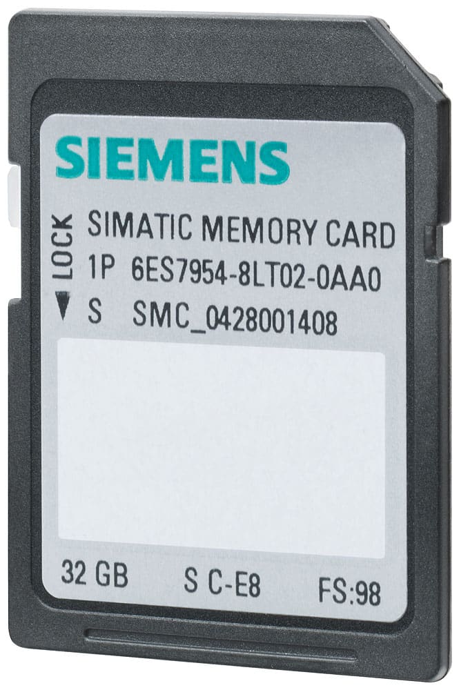 SIEMENS - SIE6ES79548LT030AA0 SIMATIC S7 Scheda di memoria 32 GB per S7-1x00 CPU