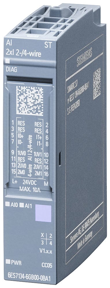 SIEMENS - SIE6ES71346GB000BA1 SIMATIC ET 200SP AI 2xI 2/4-wire ST