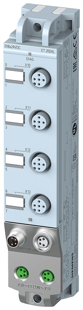 SIEMENS - SIE6ES71415AF000BA0 SIMATIC ET 200AL DI 8 x 24 V DC 4 x M12