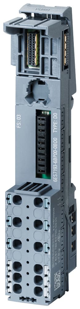 SIEMENS - SIE6AG21936BP004BD0 SIPLUS ET 200SP BU20-P12+A0+0B TX RAIL