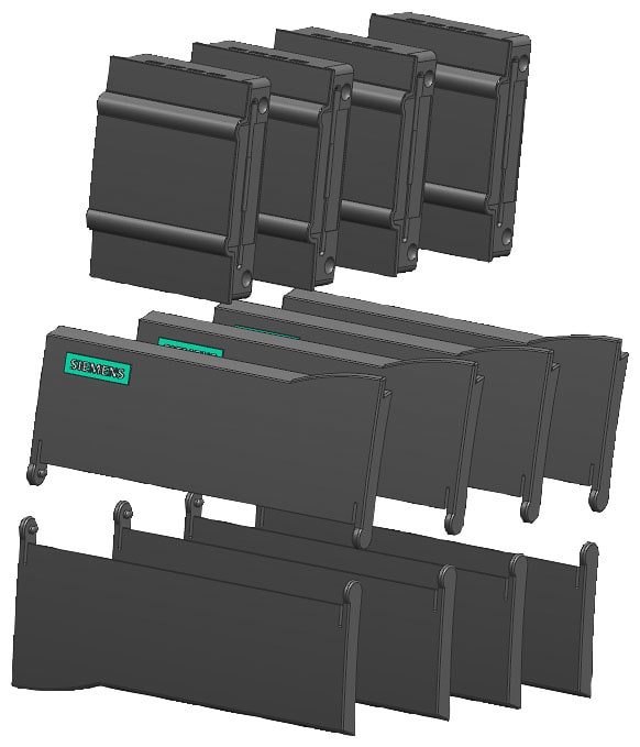 SIEMENS - SIE6ES72911AA300XA0 SIMATIC S7-1200 Sportelli frontali CPU 1211/1212 UI 4