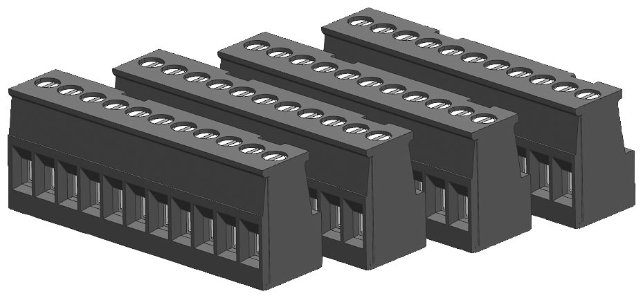 SIEMENS - SIE6ES72921AL300XA0 CONNECTOR BLOCK, 11 TERMINAL, TIN (4/PK)