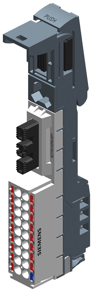 SIEMENS - SIE6ES71936UP000DP1 SIMATIC ET 200SP PotDis-BU tipo P1, variante chiara UI 1