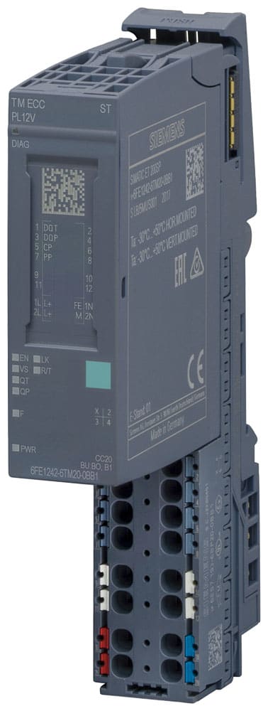 SIEMENS - SIE6FE12426TM200BB1 SIMATIC ET 200SP ECC PL ST Modulo tecnologico della famiglia di prodotti ET 200SP