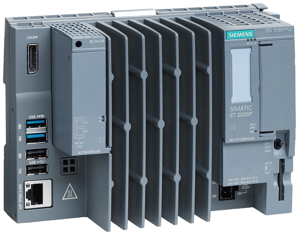 SIEMENS - SIE6ES76772DB420GL0 SIMATIC ET 200SP CPU 1515SP PC2 HMI 512PT, 8 GB, 64 bit