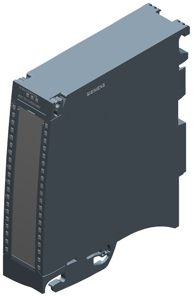 SIEMENS - SIE6ES75317QF000AB0 SIMATIC S7-1500 AI 8 x U/I/R/RTD BA 35 mm incl. elemento di alimentazione, staffa per schermo e morsetto per schermo
