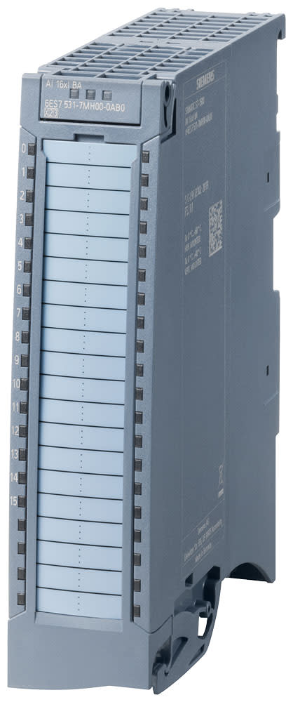 SIEMENS - SIE6ES75317MH000AB0 SIMATIC S7-1500 AI 16xI BA 35 mm incl. elemento di alimentazione, staffa per schermo e morsetto per schermo