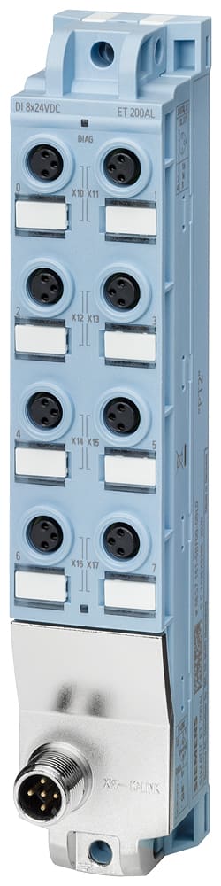 SIEMENS - SIE6ES71415BF000BL0 SIMATIC ET 200AL IO-Link DI 8x24VDC 8 x M8