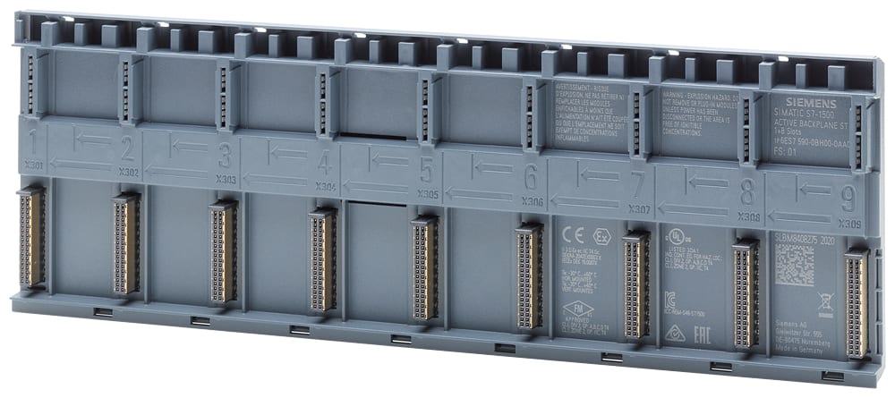SIEMENS - SIE6ES75900BH000AA0 SIMATIC S7-1500 Active Backplane ST 1+8 slot 8 slot