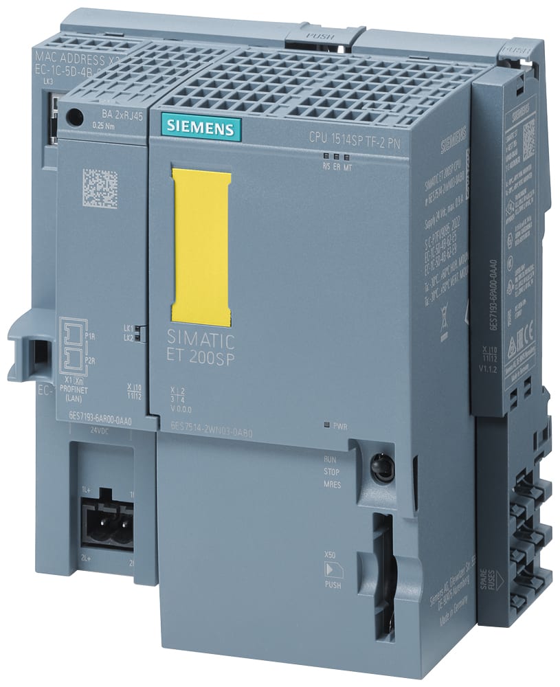 SIEMENS - SIE6ES75121SM030AB0 CPU 1512SP F-1 PN, 600KB PROG./2MB DATA