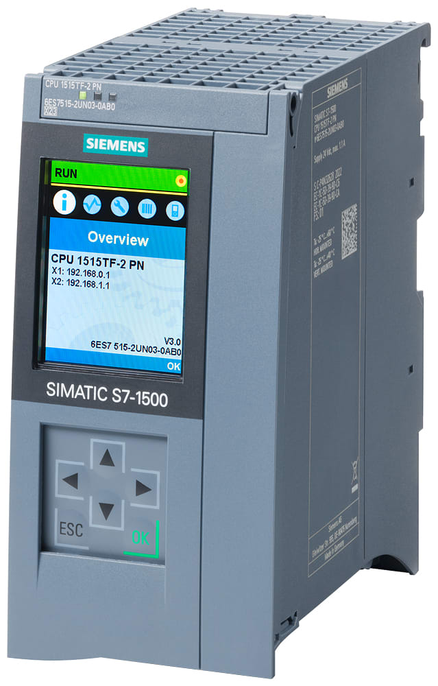 SIEMENS - SIE6ES75152UN030AB0 SIMATIC S7-1500 CPU 1515TF-2 PN