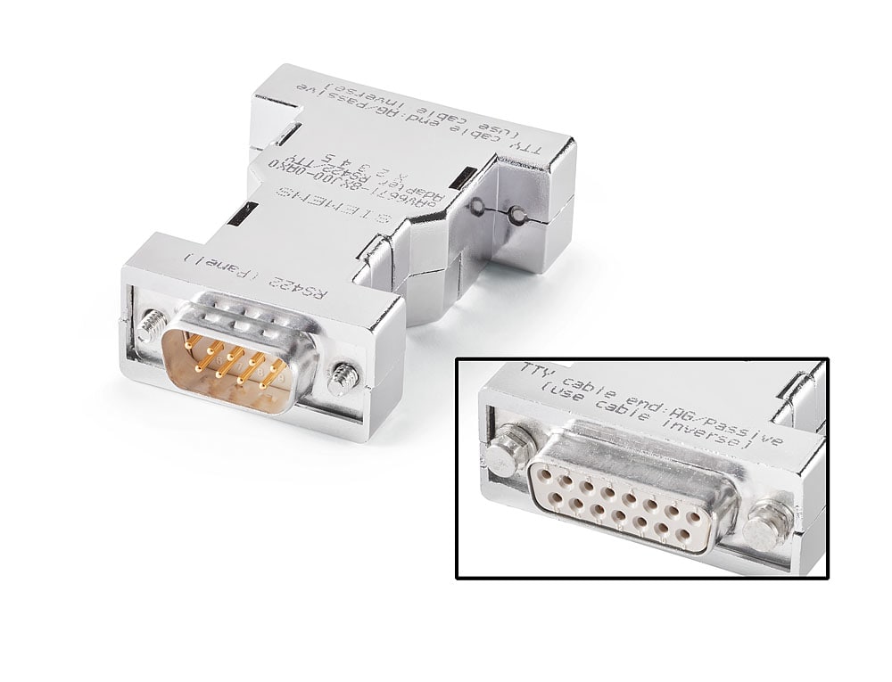 SIEMENS - SIE6AV66718XJ000AX0 RS422 TO TTY CONVERTER