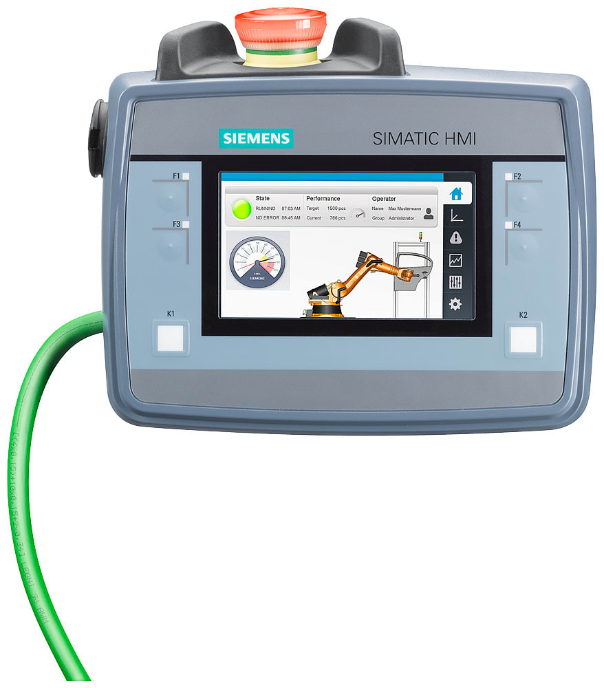 SIEMENS - SIE6AV21252DB230AX0 SIMATIC HMI KTP400F Mobile