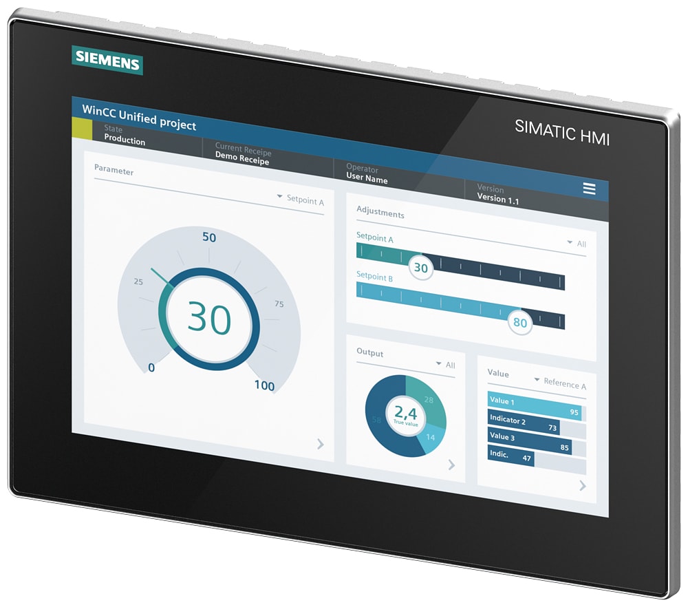 SIEMENS - SIE6AV21283MB060AX1 SIMATIC HMI MTP1200 Unified Comfort
