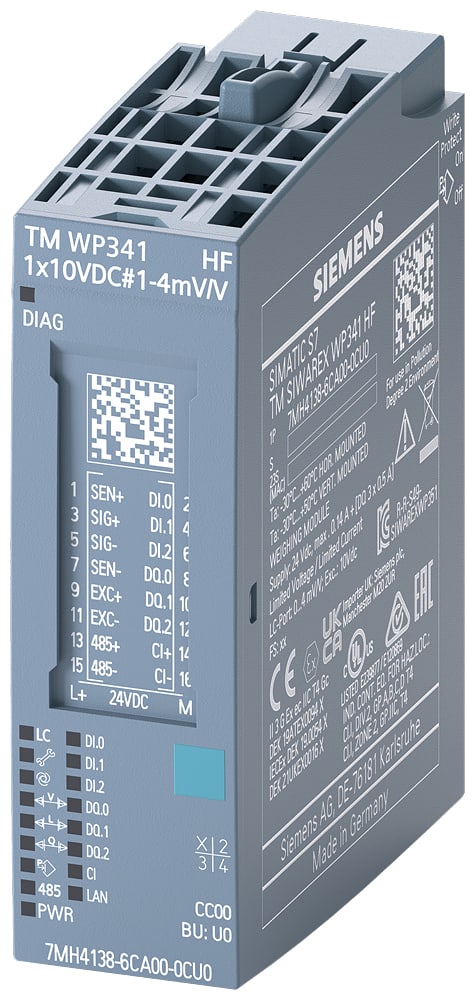 SIEMENS - SIE7MH41386CA000CU0 SIMATIC ET 200SP TM SIWAREX WP341 HF