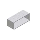 REHAU SPA - RE413252151001 REHAU PLENUM ISO PER GRIGLIA RETTANGOL.