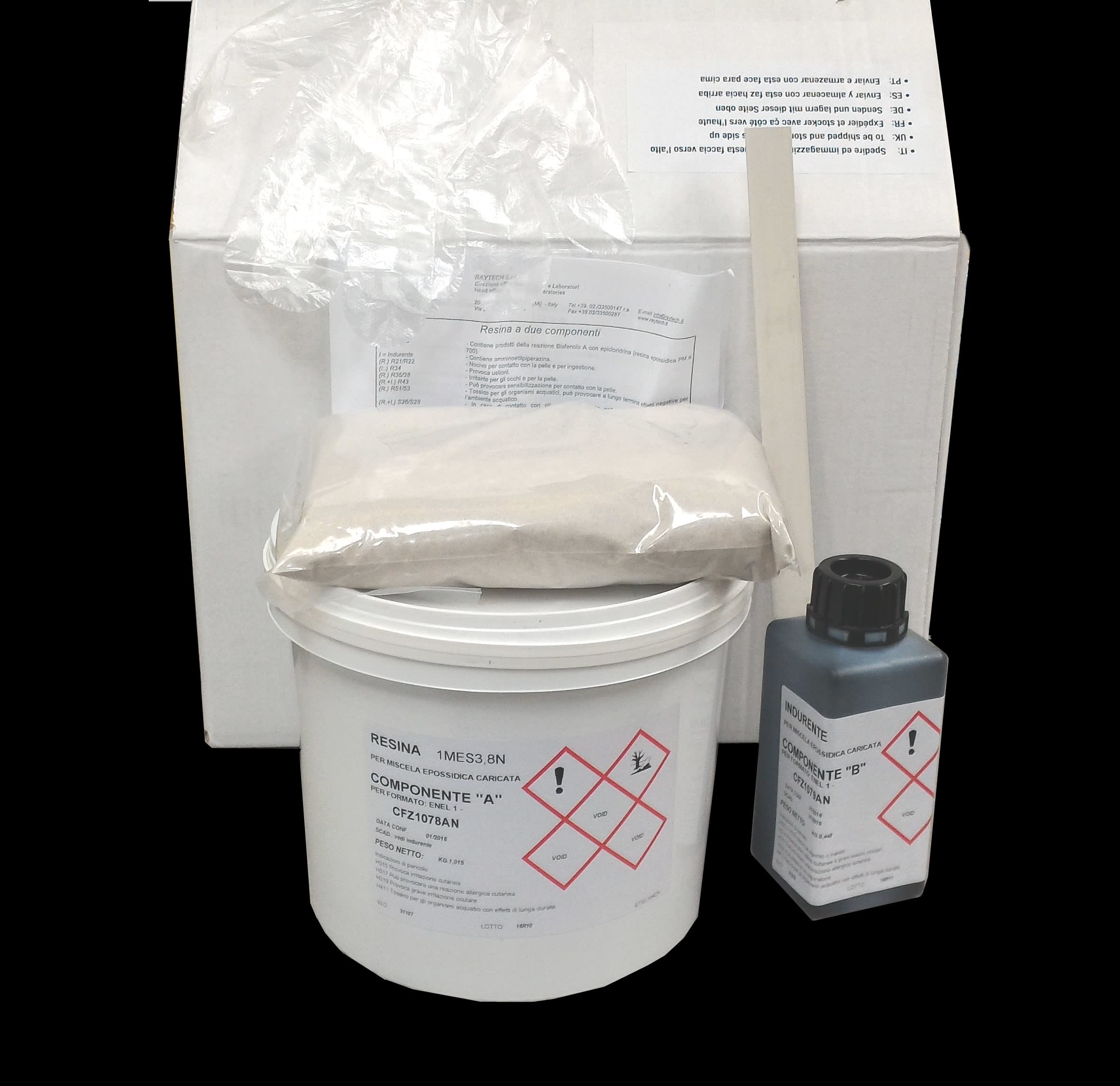 RAYTECH SRL - RYT100380-TAN RAYRESIN TAN - RESINA IN TANICHE DA 3.8