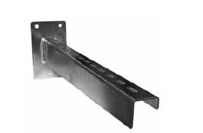 LUCIANO RUSSO SRL - LRSSAP80RC mensola a parete serie P 800mm zin caldo