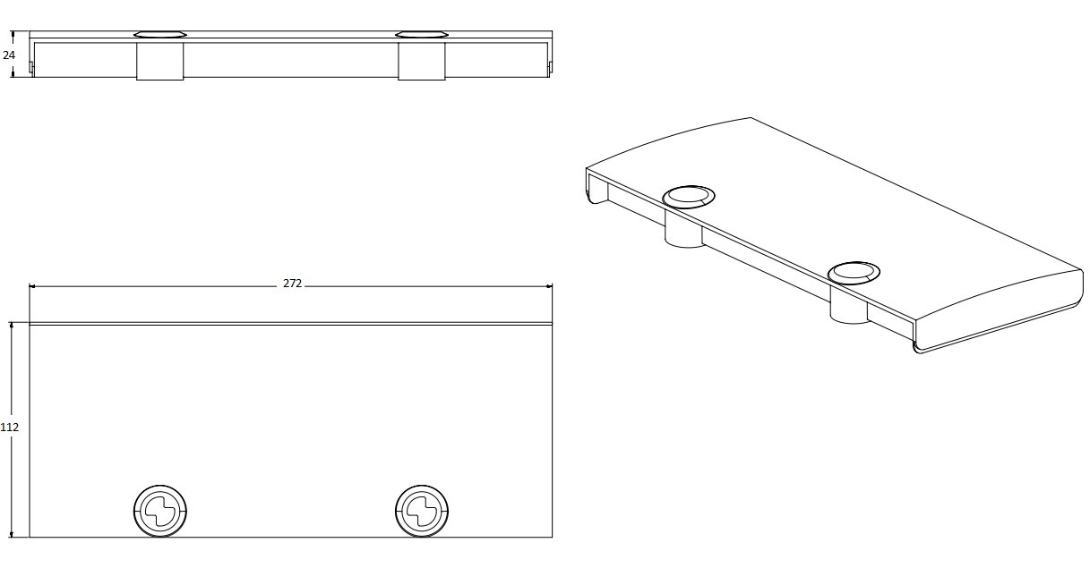 SCAME PARRE SPA - SCA654.0191 KIT FINESTRELLA