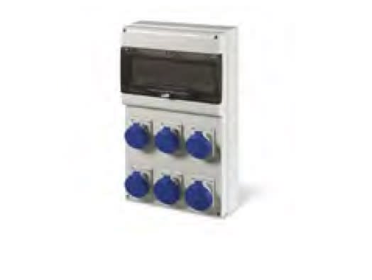 SCAME PARRE SPA - SCA671.3535-61 QUADRO DISTRIBUZIONE DOMINO 400 IP66