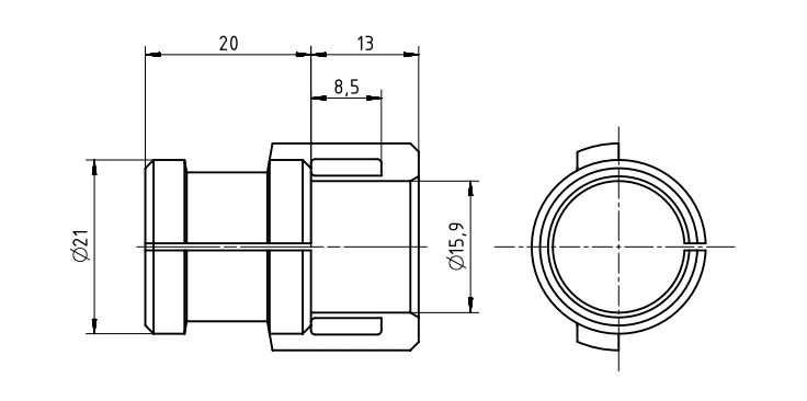 SCAME PARRE SPA - SCA900.0005363 PRESSACAVO