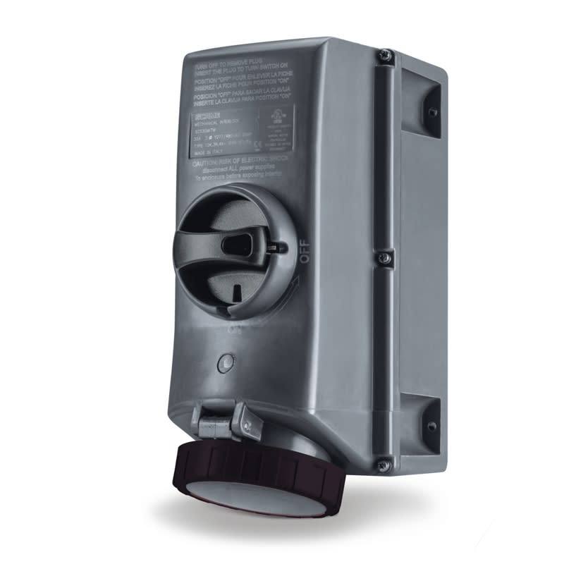 SCAME PARRE SPA - SCASCM460MI5W PRESA INTERBL. 60A 3P 4W 5H