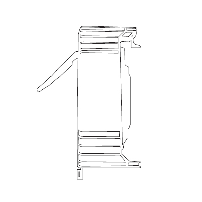 SEM - SEM4301/M2 MORSETTIERA X PORTELLE SERIE 4301/FP E F
