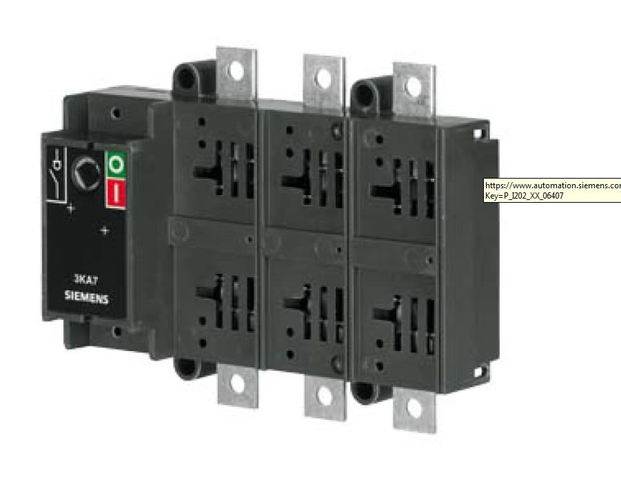 SIEMENS - SIE3KA71323AA00 SEZIONATORE 3X400A SENZA COMANDO