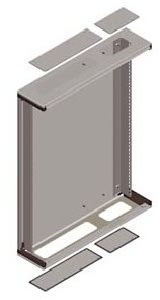 SIEMENS - SIE8GK21003KL23 ALPHA 630 UNIVERSAL, quadro da parete, Flat Pack, IP43, classe di protezione 1 A=1000mm