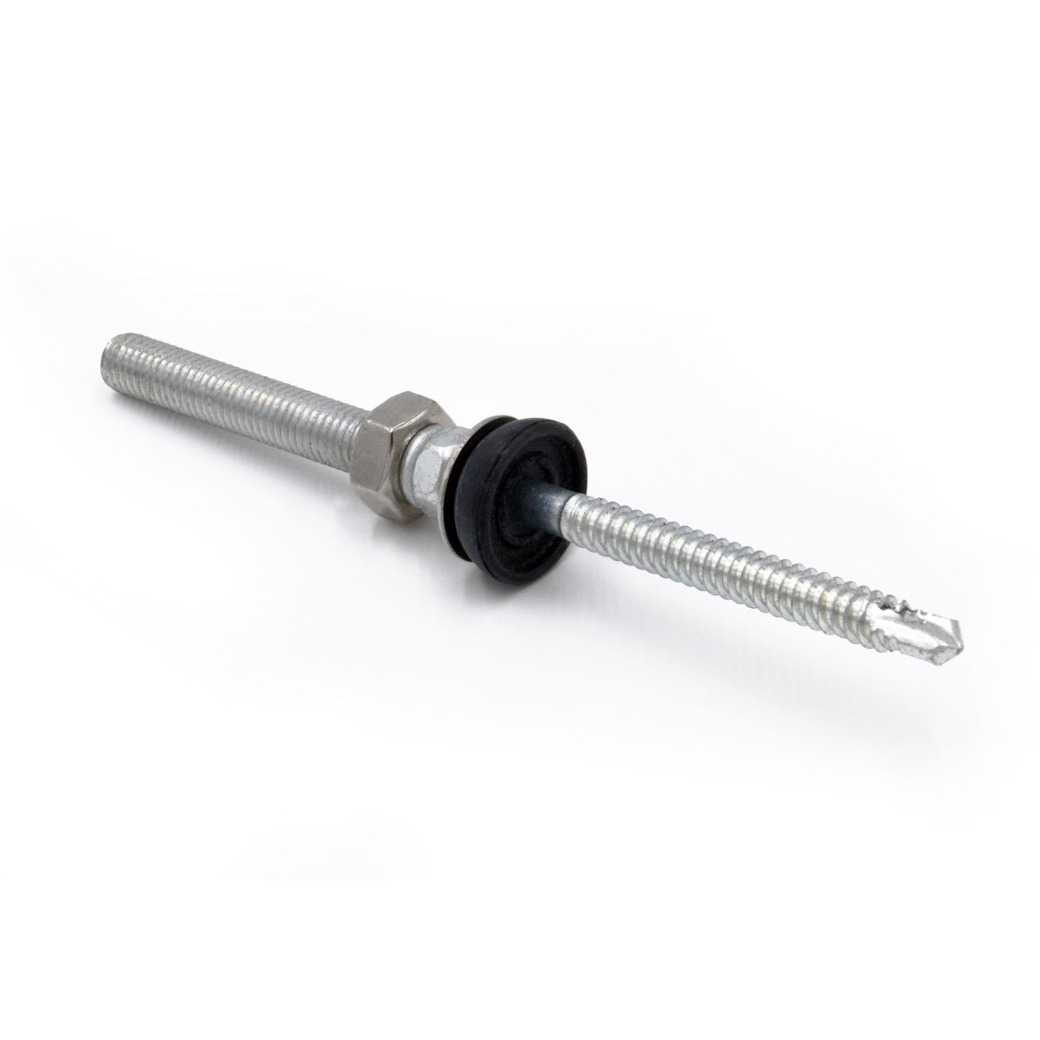 CONTACT ITALIA SRL - IICSTA10155 VITE X FERRO M10X155 AUTOPERF C/DADI+GUA