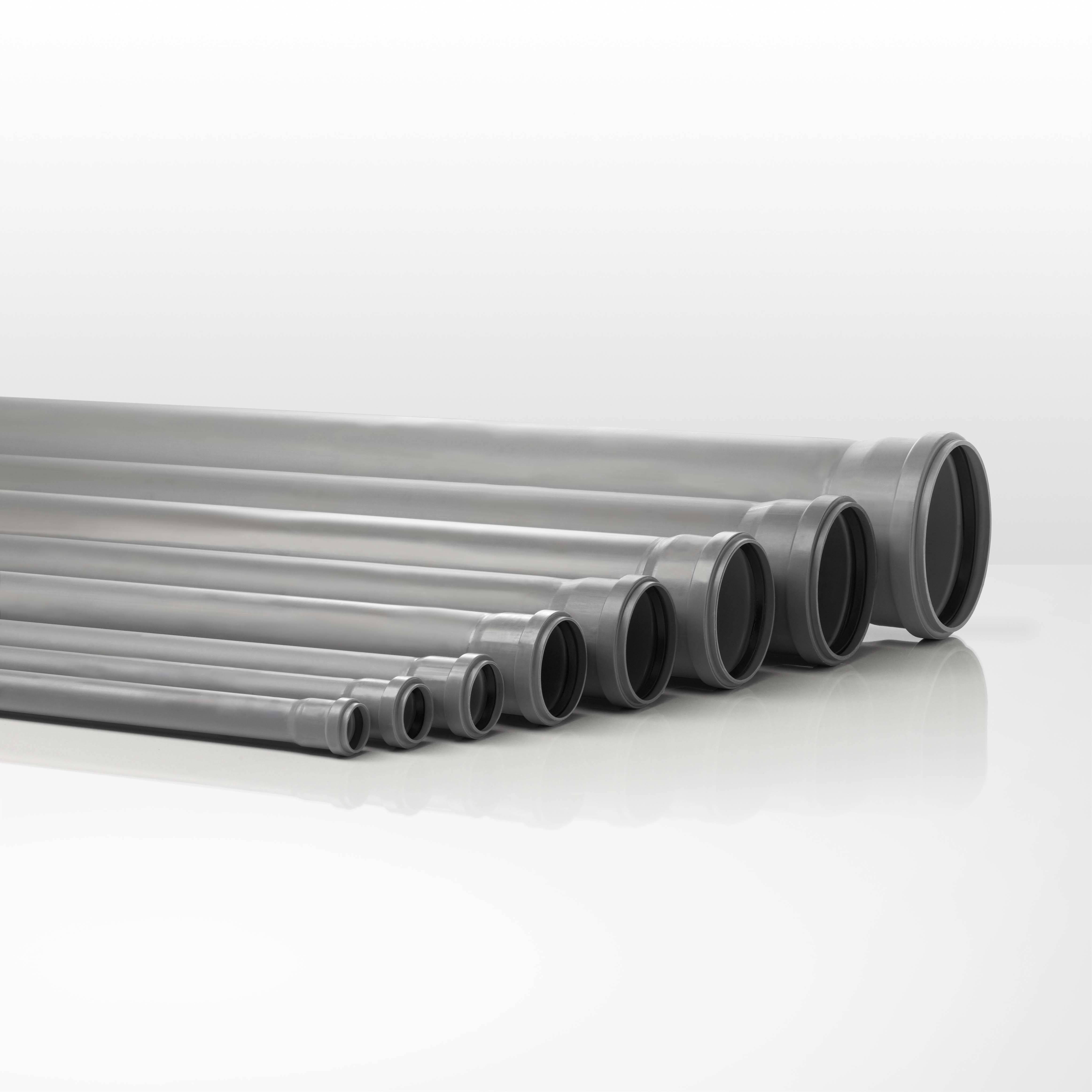 VALSIR - VALVSE010001 TUBO PP-ECOFORTE SN4 1 BIC. D.110 L.1000