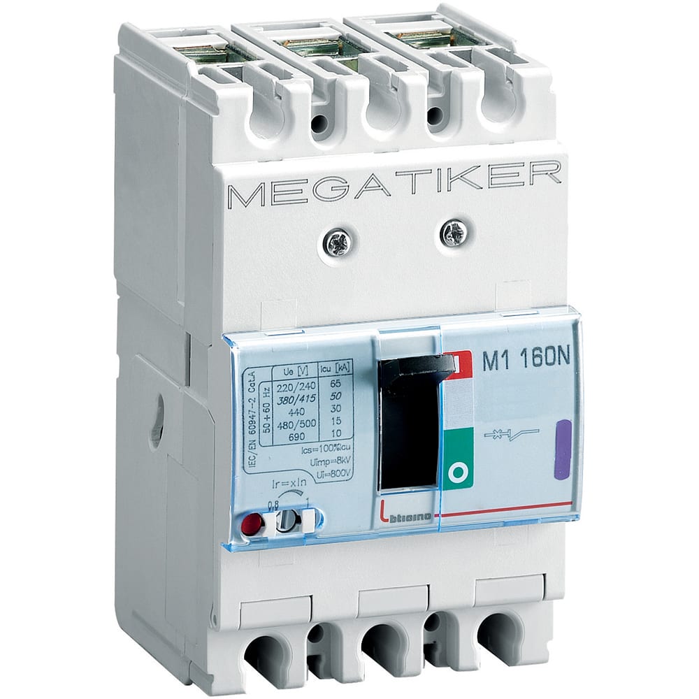 BTICINO - BTIT713N16 M1 160N - magnetot 3P 16A 50kA