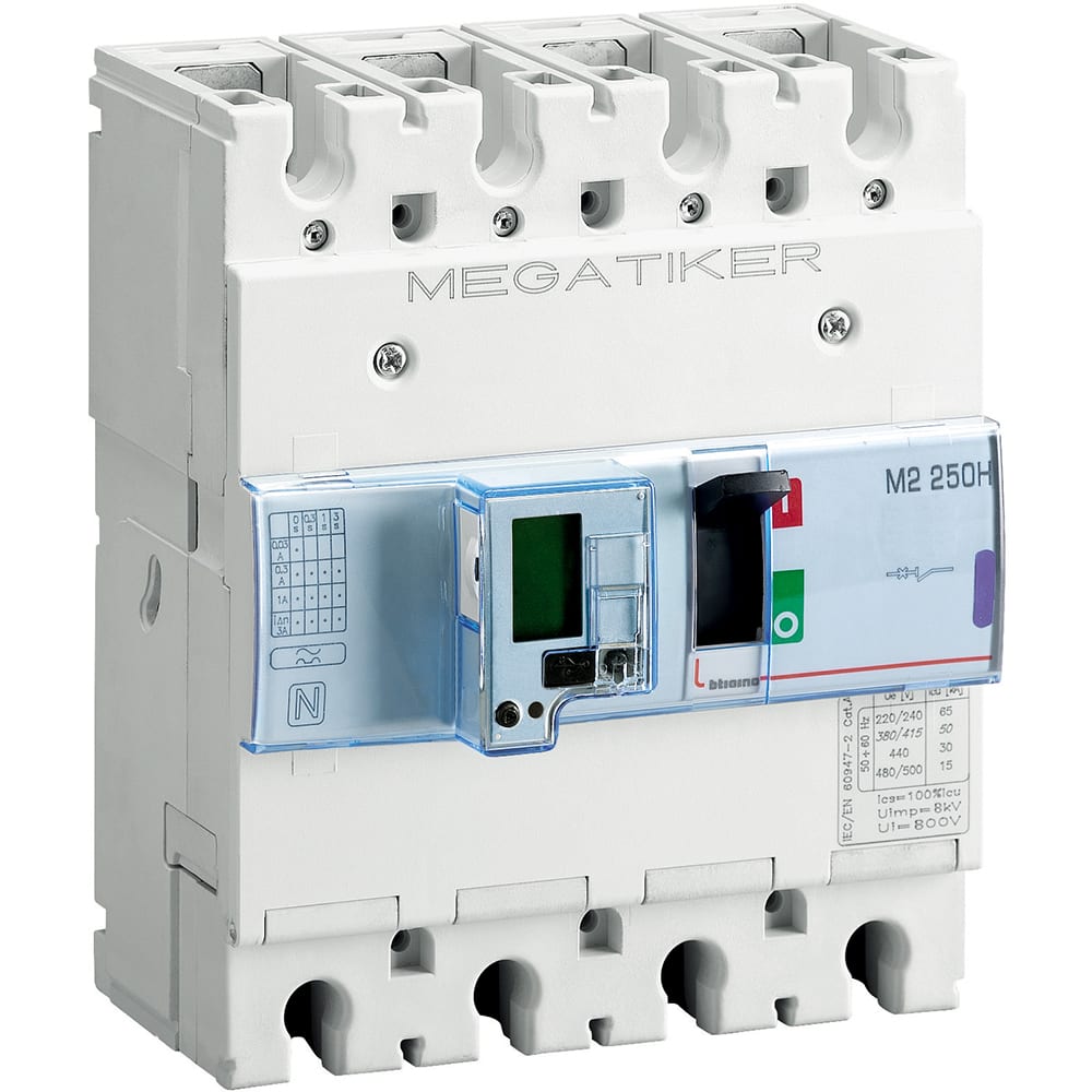 BTICINO - BTIT724H40M M2 250H - elett + misura 3P+N/2 40A 70kA