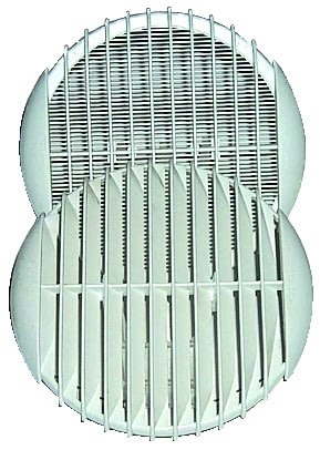 TECNOGAS SRL - TGS00000061012 COPPIA GRIGLIE MIS. 238X238 IN TERMOPLAS