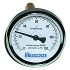 TECNOGAS SRL - TGS00000R02958 TERMOMETRO BIMET.0/120 POST.D.80 GAMBO 5