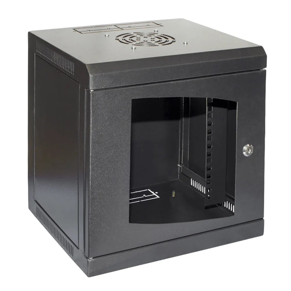 LINK4COM SRLS - LK4TMX10P6U.9005B Rack muro 10 6U 35x28x34 Nero