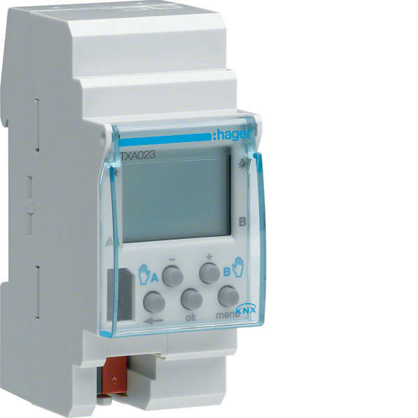 HAGER - HAGTXA023 MOD.KNX TP INT. ORARIO SETT. 2 OUT 2M DC