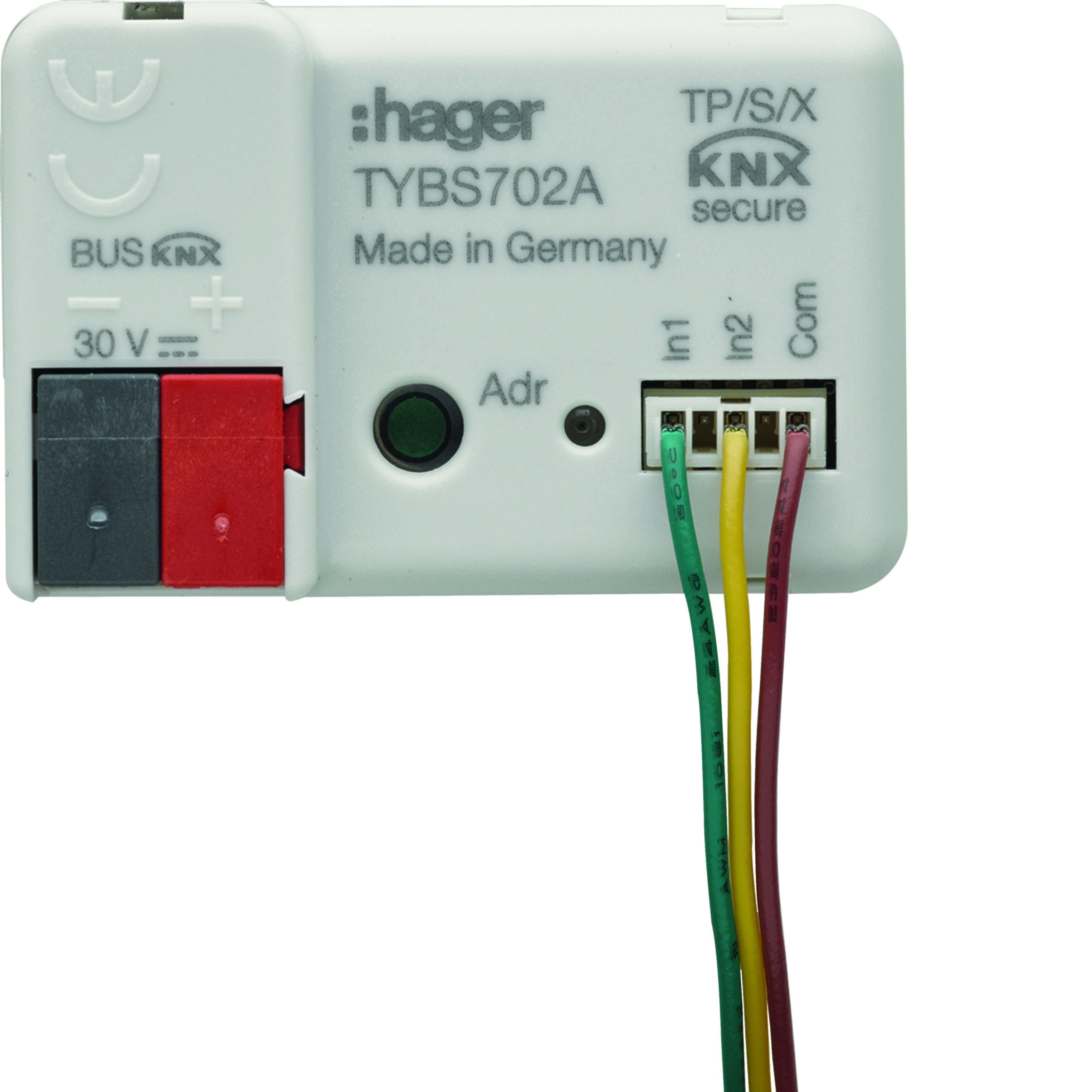 HAGER - HAGTYBS702A MOD.KNX-SEC 2 X IN-OUT LED MIX INCASSO
