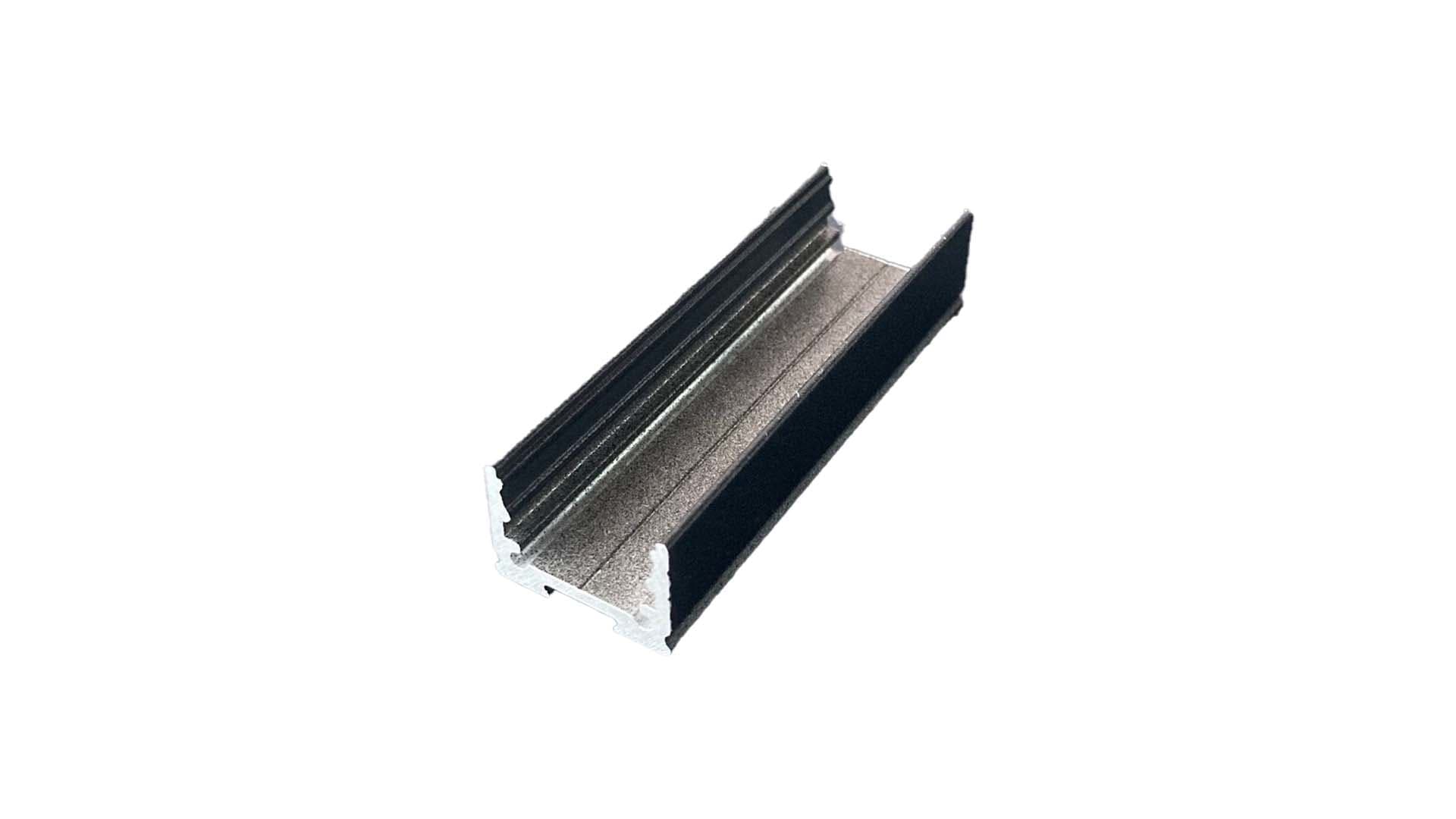 BRILUX SRL - BR1B933000U105 U1 PROFILO BARRA 3M, NERO