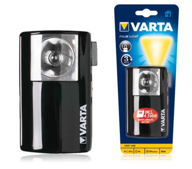 VARTA CONSUMER BATT - VAT16645101421 PALM LIGHT (INCL. 1X3R12 LONGLIFE)