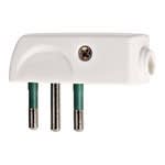 VIMAR SPA - VIW00206.B SPINA 2P+T 10A SPA11 90° BIANCO